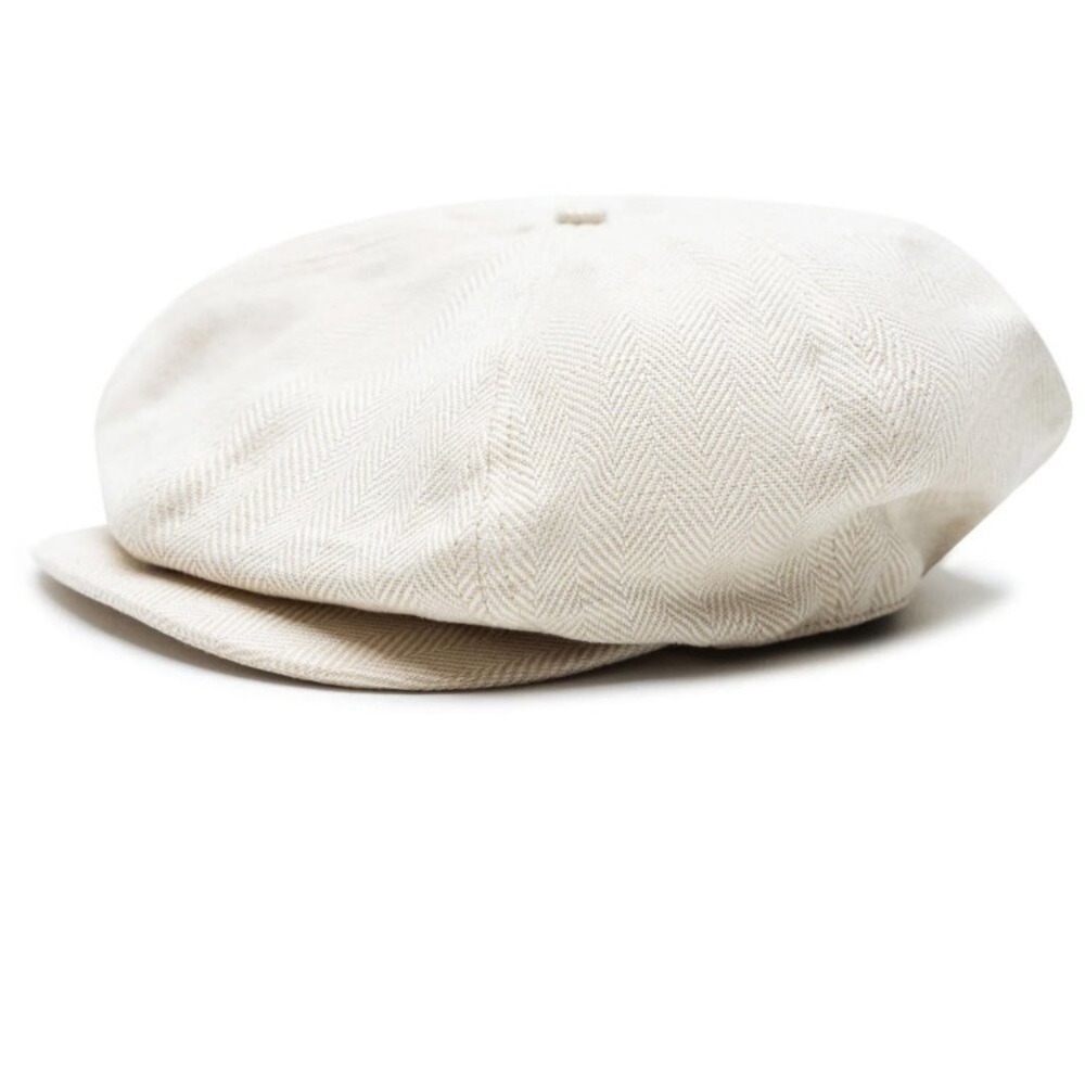 NWT Ralph Lauren x TRENDYGOLF 8 Panel Herringbone linen Cap